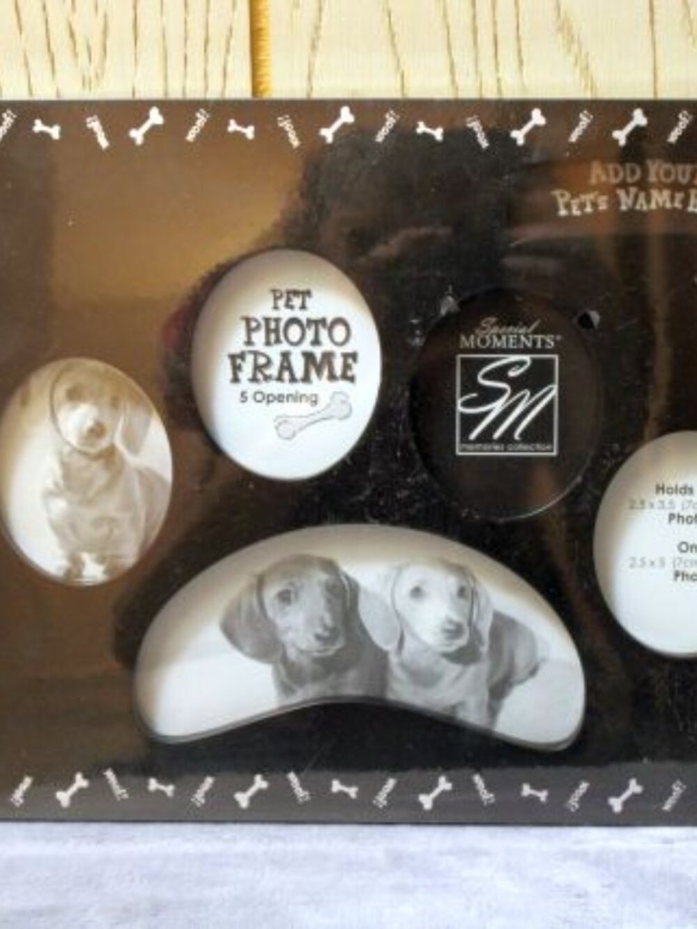 Special Moments Pet Photo Frame 5 Openings - New